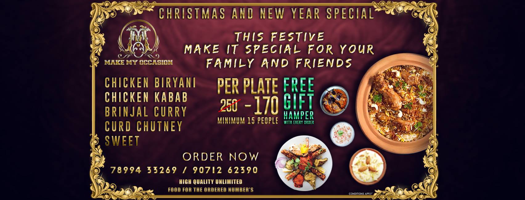 Premium F&B Catering